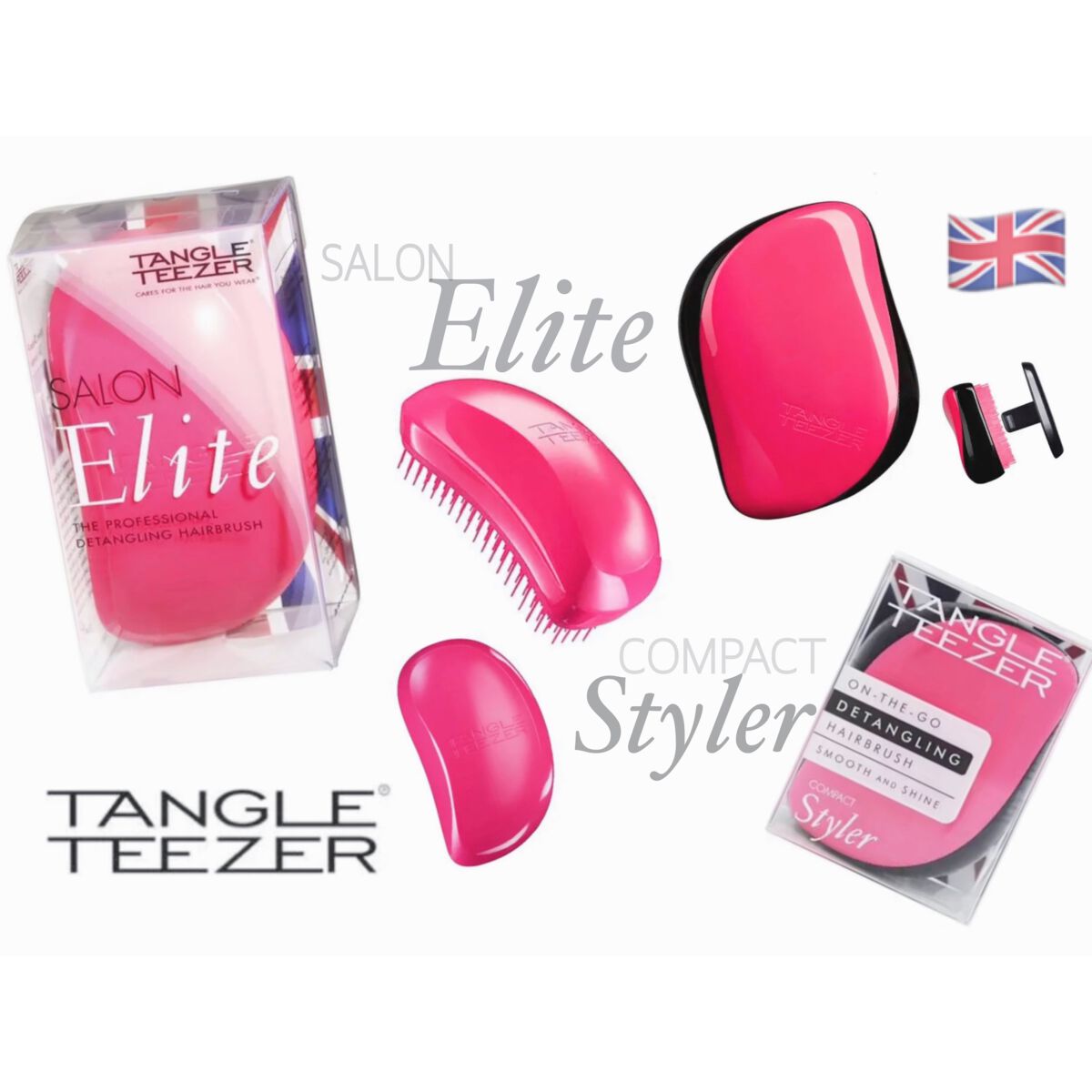 サロンエリート/TANGLE TEEZER/ヘアブラシを使ったクチコミ（1枚目）