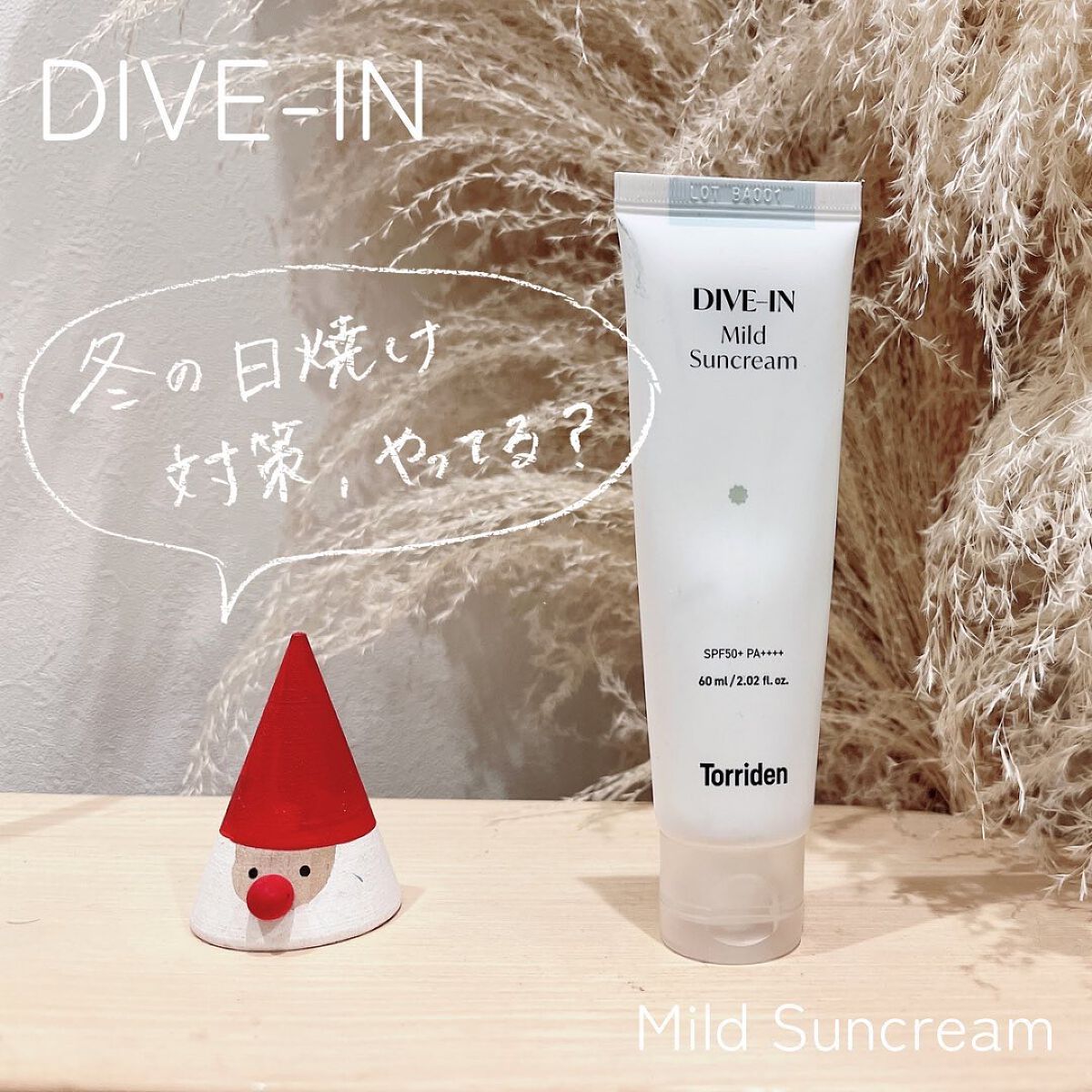 ダイブイン マイルドサンクリーム/Torriden/日焼け止めクリームを使ったクチコミ（1枚目）