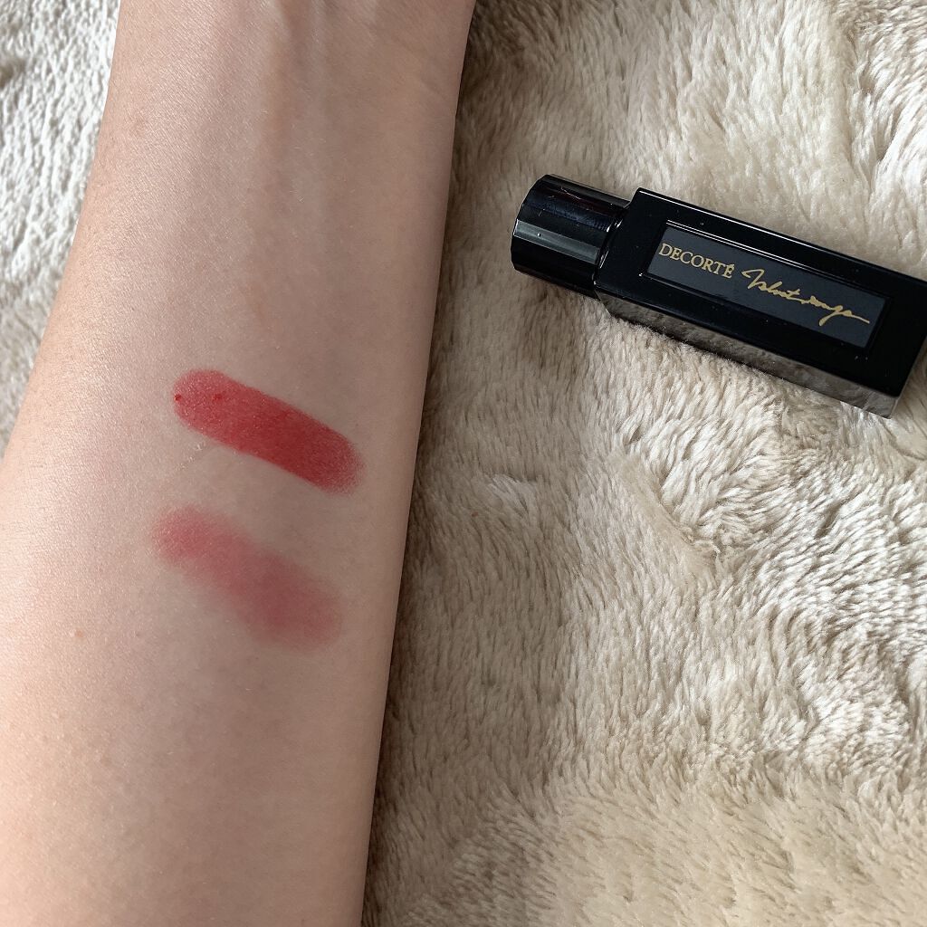 ルージュ デコルテ 04/DECORTÉ/口紅を使ったクチコミ（3枚目）
