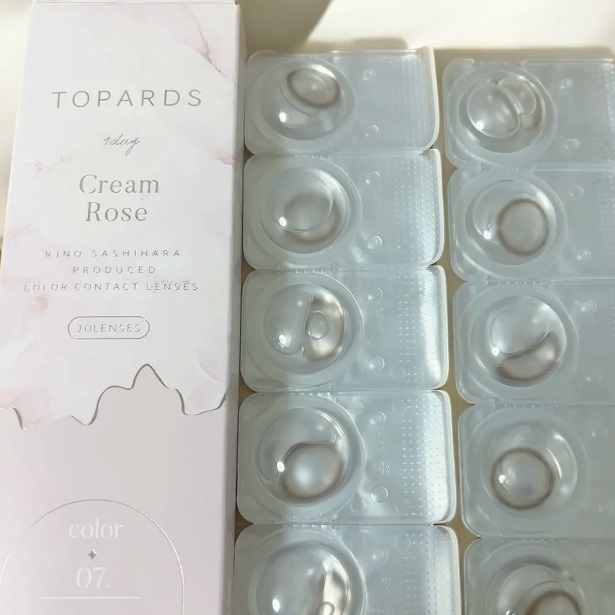 TOPARDS 1day/TOPARDS/ワンデー（１DAY）カラコンを使ったクチコミ（1枚目）