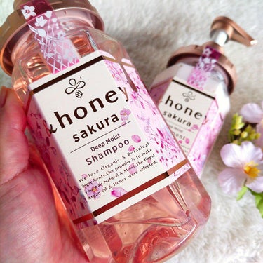 サクラ ディープモイスト シャンプー1.0/ヘアトリートメント2.0/&honey/シャンプー・コンディショナーを使ったクチコミ（2枚目）