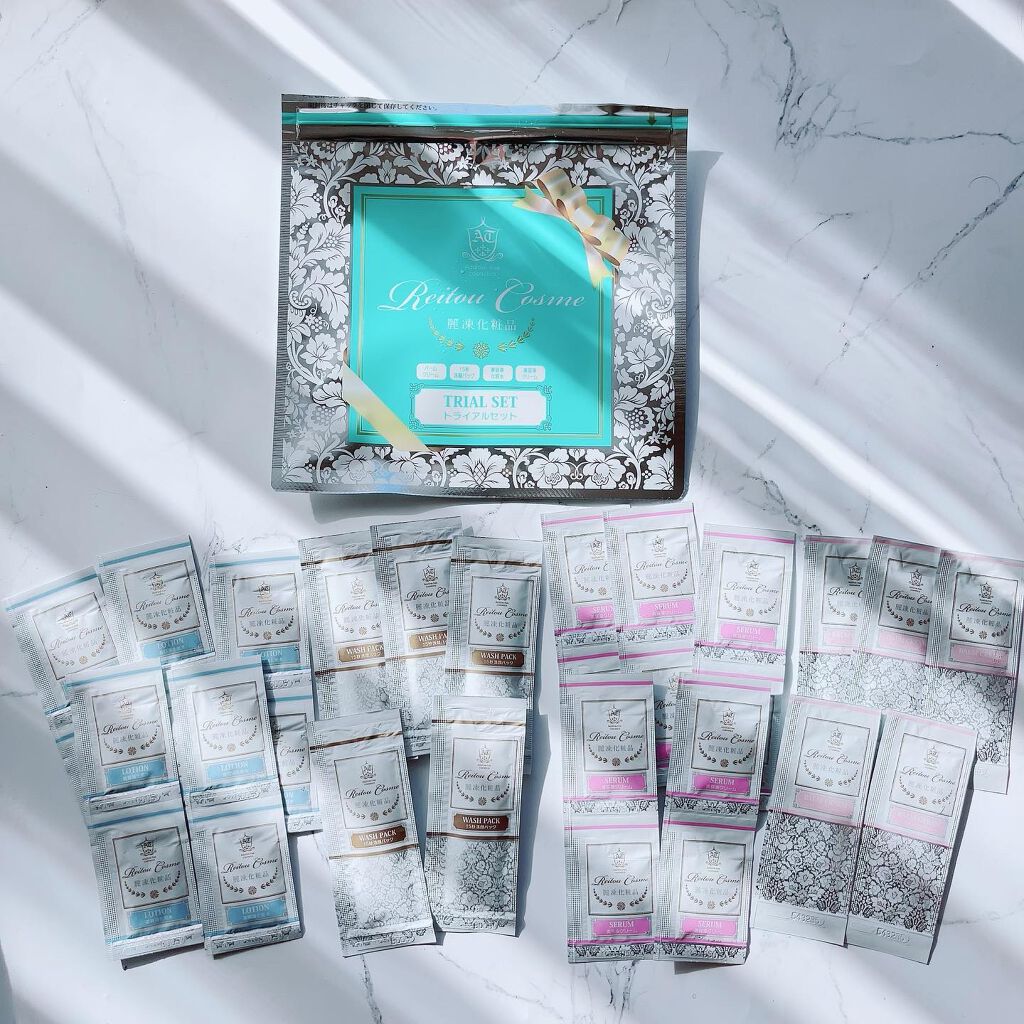 トライアルセット/麗凍化粧品/トライアルキットを使ったクチコミ（2枚目）