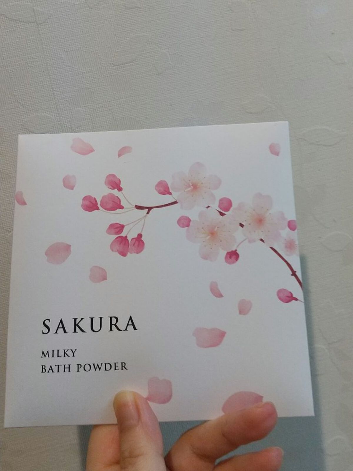 ミルキーバスパウダー/サクラ/入浴剤を使ったクチコミ（1枚目）