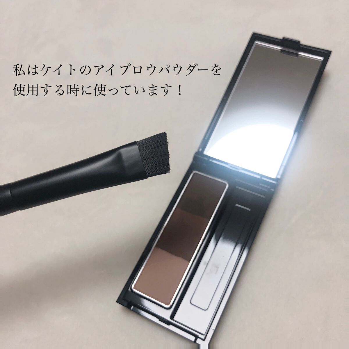 熊野筆 メイクブラシ/DAISO/その他を使ったクチコミ（3枚目）