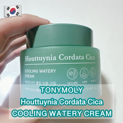 どくだみシカ クーリング 水分 クリーム/TONYMOLY/フェイスクリームを使ったクチコミ(1枚目)