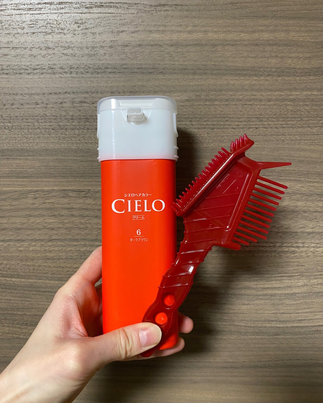 ヘアカラークリーム/CIELO/ヘアカラーを使ったクチコミ（2枚目）