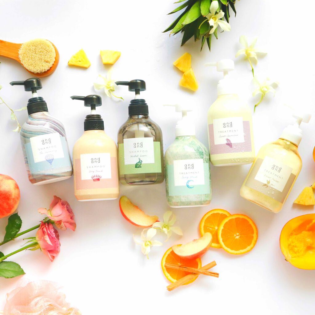 静かに ハーバルグリーンの香り シャンプー/and and/市販シャンプーを使ったクチコミ（1枚目）