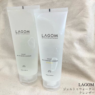 ラゴム ジェルトゥウォーター クレンザー(朝用洗顔)/LAGOM /洗顔フォームを使ったクチコミ（1枚目）