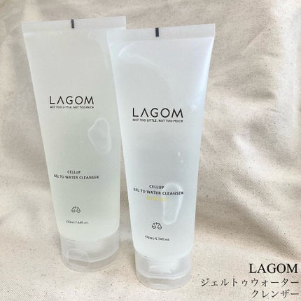 ラゴム ジェルトゥウォーター クレンザー(朝用洗顔)/LAGOM /その他洗顔料を使ったクチコミ(1枚目)