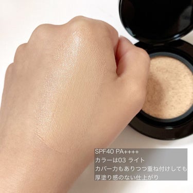 インテンシブ スキン セラム クッション ファンデーション/BOBBI BROWN/クッションファンデーションを使ったクチコミ（4枚目）