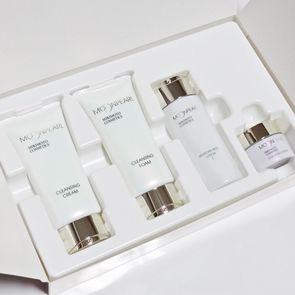ムーンパール トライアルセット/ミキモト コスメティックス/トライアルキットを使ったクチコミ(1枚目)