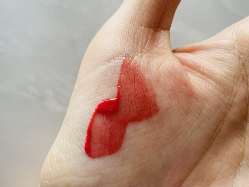 ウォータリーティントリップ/CEZANNE/リップティントを使ったクチコミ（2枚目）