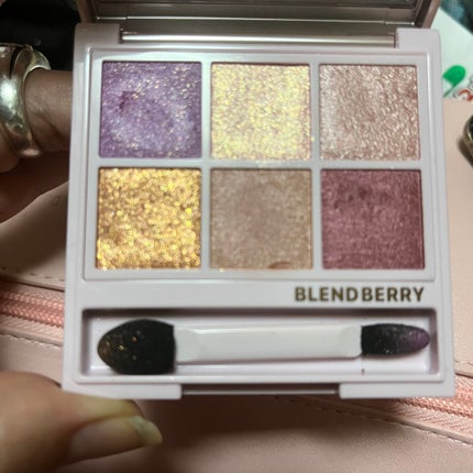 オーラクリエイション/BLEND BERRY/アイシャドウパレットを使ったクチコミ(4枚目)