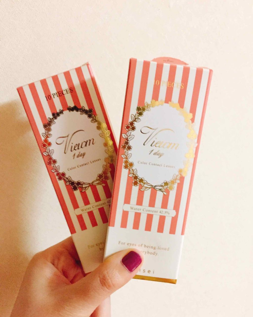 ビュームワンデー ラディアントブラウン/ビューム/ワンデー（１DAY）カラコンを使ったクチコミ（2枚目）