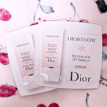 【旧】スノー UVシールド トーンアップ 50+/Dior/日焼け止め・UVケアを使ったクチコミ（1枚目）