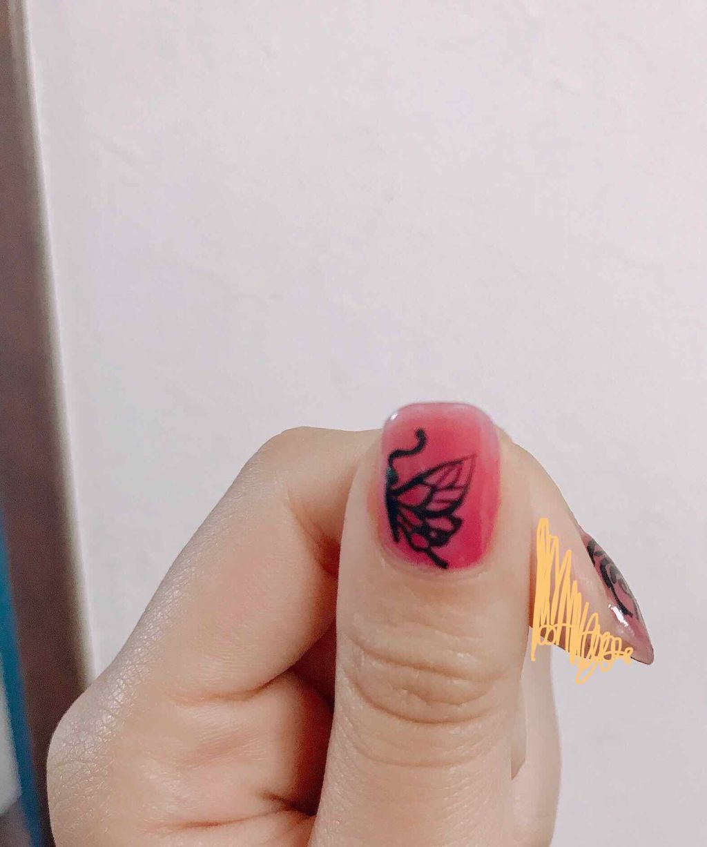 ピールオフベースコート/キャンドゥ/ネイルベースコートを使ったクチコミ（1枚目）