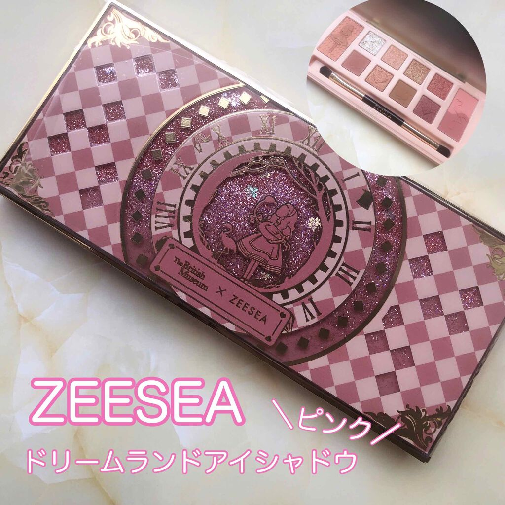 アリスドリームランドシリーズ 12色アイシャドウパレット(ZEESEA×大英博物館)/ZEESEA/アイシャドウパレットを使ったクチコミ(1枚目)