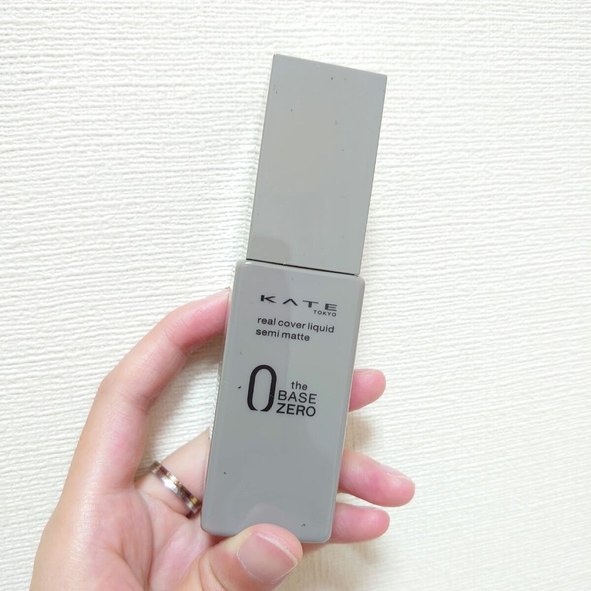リアルカバーリキッド（セミマット）/KATE/リキッドファンデーションを使ったクチコミ（1枚目）