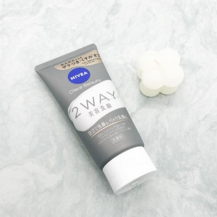 ニベア2WAY美容洗顔/ニベア/洗顔フォームを使ったクチコミ(1枚目)