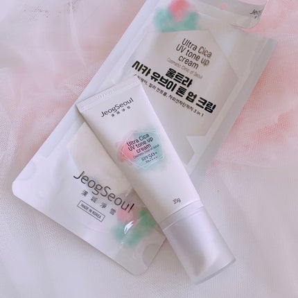 ウルトラシカUVトーンアップクリーム /JeogSeoul/CCクリームを使ったクチコミ(5枚目)