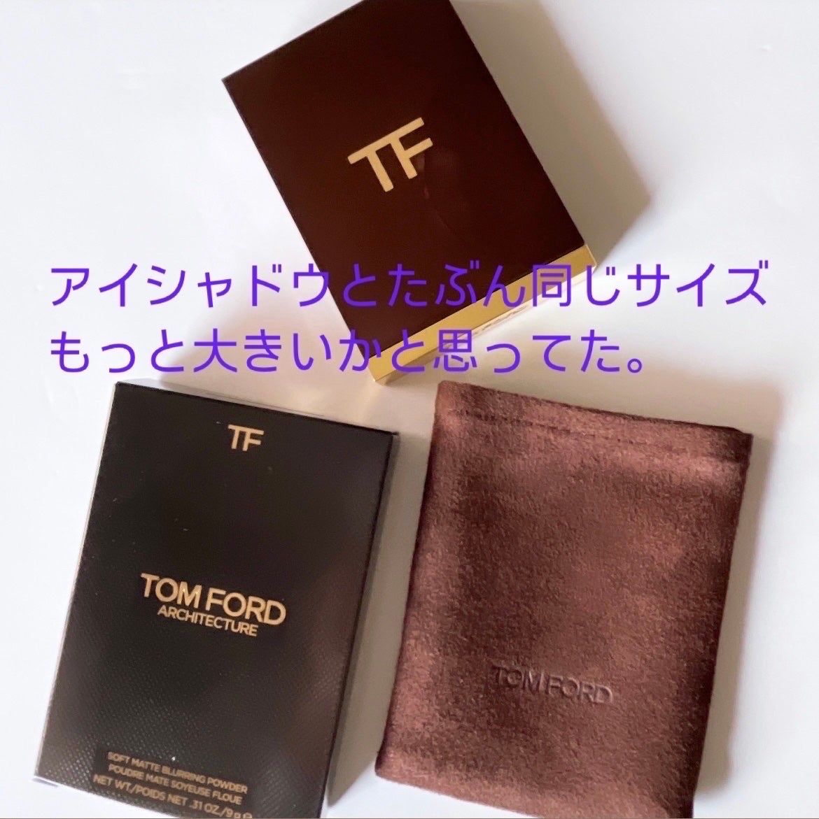 アーキテクチャー ソフト マット ブラーリング パウダー/TOM FORD BEAUTY/パウダーファンデーションを使ったクチコミ(4枚目)