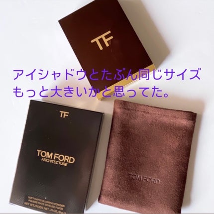 アーキテクチャー ソフト マット ブラーリング パウダー/TOM FORD BEAUTY/パウダーファンデーションを使ったクチコミ(4枚目)