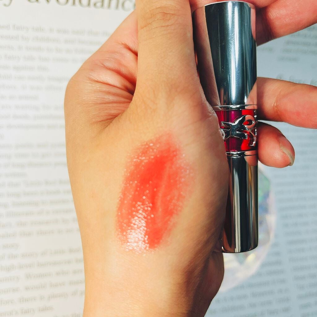 YSL ラブシャイン キャンディグレーズ/YVES SAINT LAURENT BEAUTE/口紅を使ったクチコミ(3枚目)