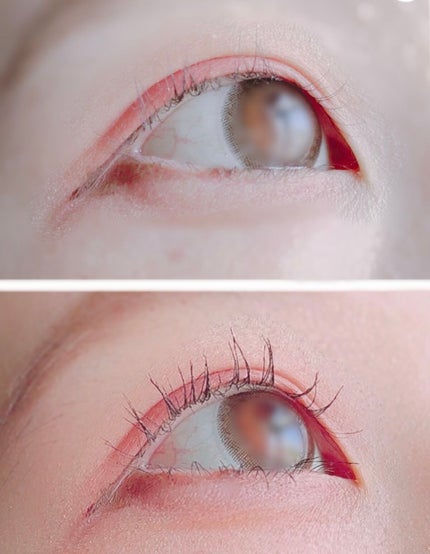 「塗るつけまつげ」自まつげ際立てタイプ/デジャヴュ/マスカラを使ったクチコミ(2枚目)