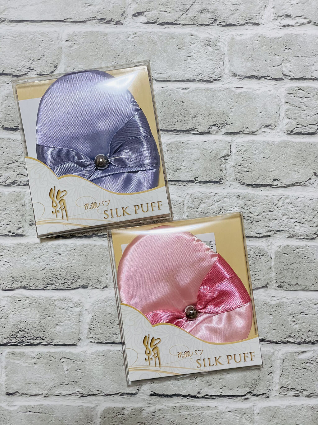 天然生成 絹洗顔パフ