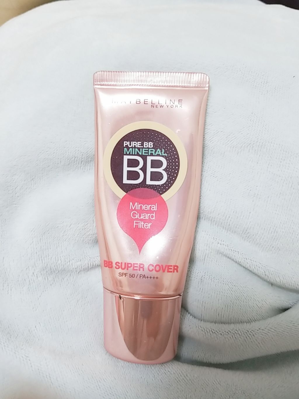 ピュアミネラル BB スーパー カバー/MAYBELLINE NEW YORK/BBクリームを使ったクチコミ(1枚目)