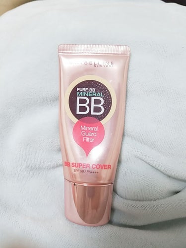 ピュアミネラル BB スーパー カバー/MAYBELLINE NEW YORK/BBクリームを使ったクチコミ（1枚目）