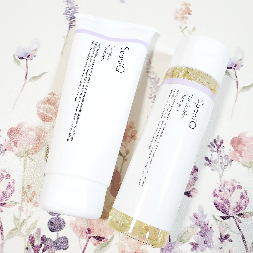 ナノグロストリートメント/SpaniQ/洗い流すヘアトリートメントを使ったクチコミ（1枚目）