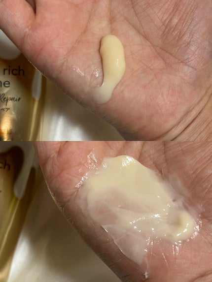 スーパーリッチシャイン ダメージリペア とろとろ補修トリートメント/LUX/洗い流すヘアトリートメントを使ったクチコミ(2枚目)