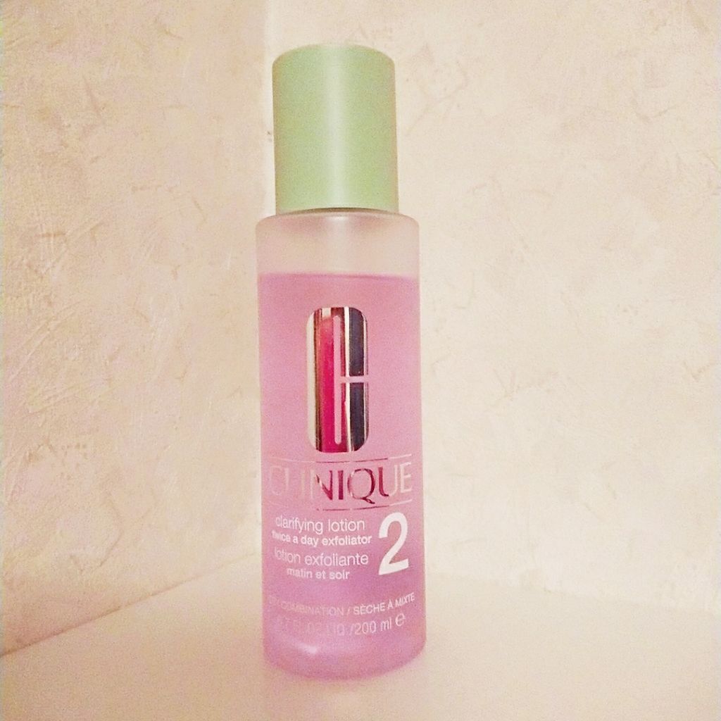 クラリファイング ローション 2/CLINIQUE/拭き取り化粧水を使ったクチコミ（1枚目）