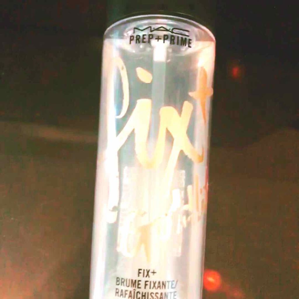 プレップ プライム フィックス+ ゴールドライト／ピンクライト/M・A・C/ミスト状化粧水を使ったクチコミ（1枚目）