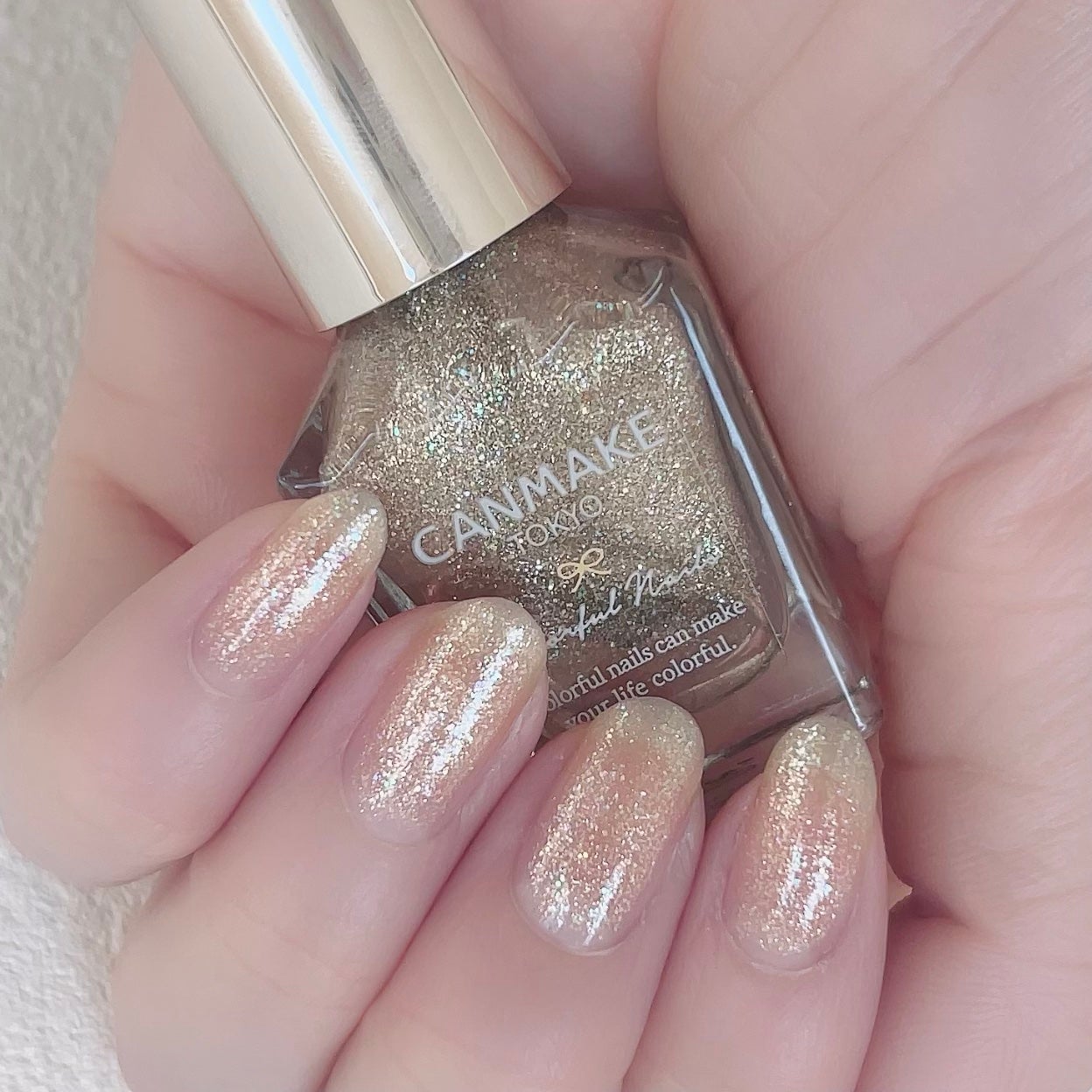 カラフルネイルズ/キャンメイク/マニキュアを使ったクチコミ(4枚目)