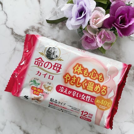 命の母 貼るタイプカイロ/桐灰化学/その他を使ったクチコミ(1枚目)