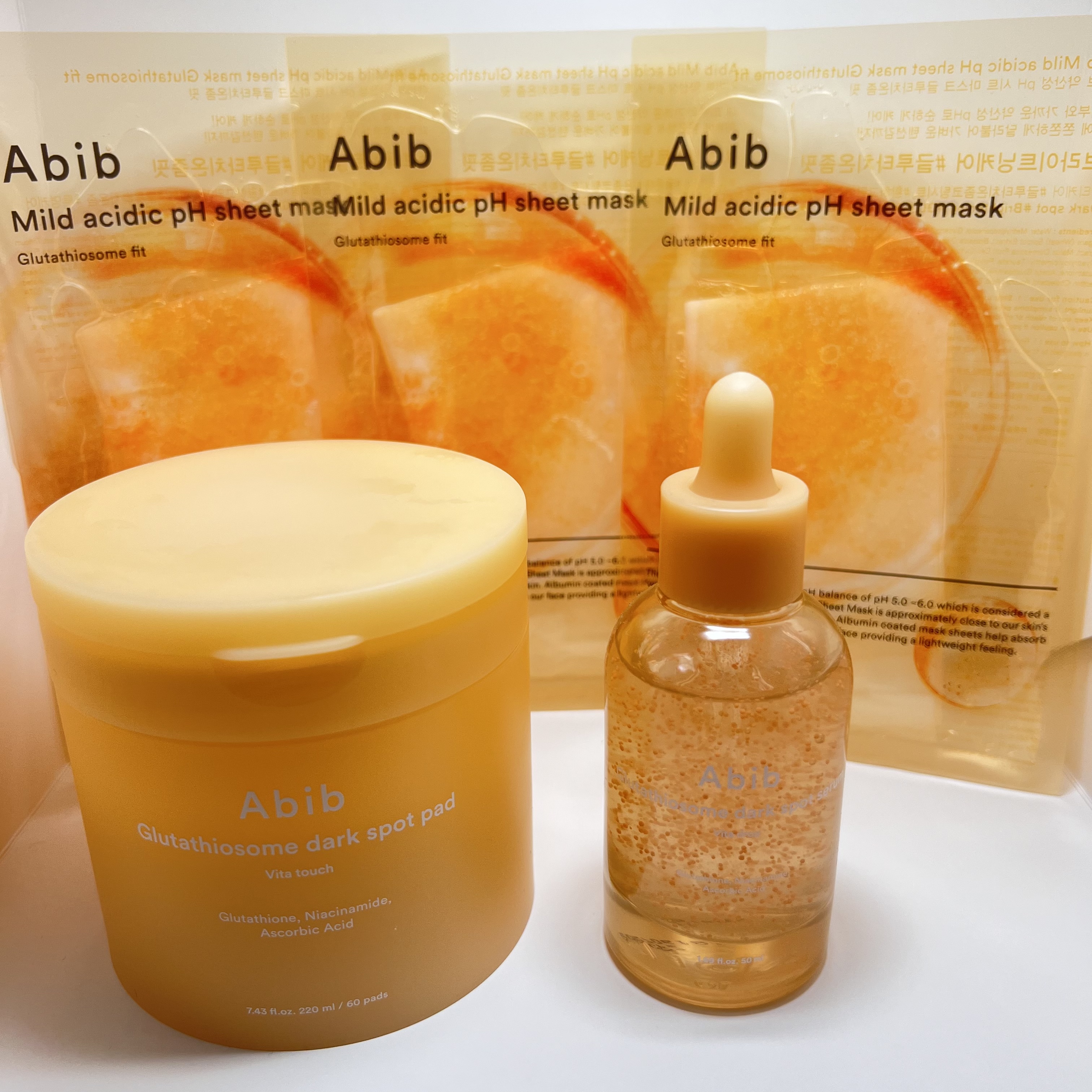 グルタチオンソームダークスポットセラムビタドロップ/Abib /美容液を使ったクチコミ（1枚目）