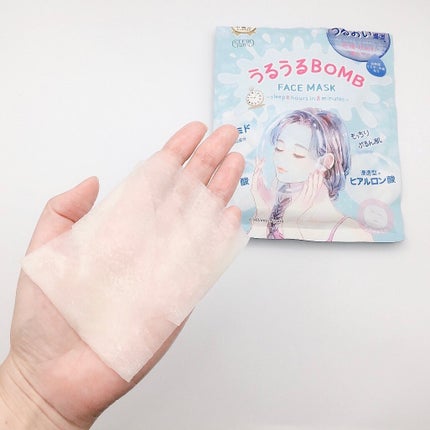 うるうるBOMBマスク/クリアターン/シートマスク・パックを使ったクチコミ(3枚目)
