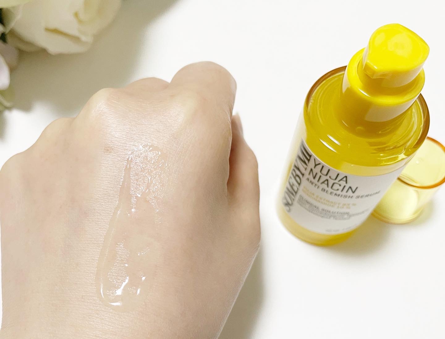 ユズナイアシンアンチブレミッシュセラム/SOME BY MI/美容液を使ったクチコミ（3枚目）