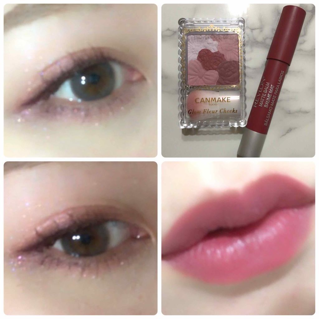 グロウフルールチークス/キャンメイク/パウダーチークを使ったクチコミ(1枚目)