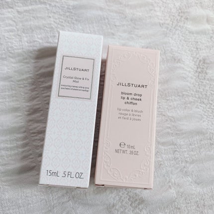 ジルスチュアート ブルームドロップ リップ&チーク シフォン 102 twinkle dream(限定色)/JILL STUART/リキッドチークの画像