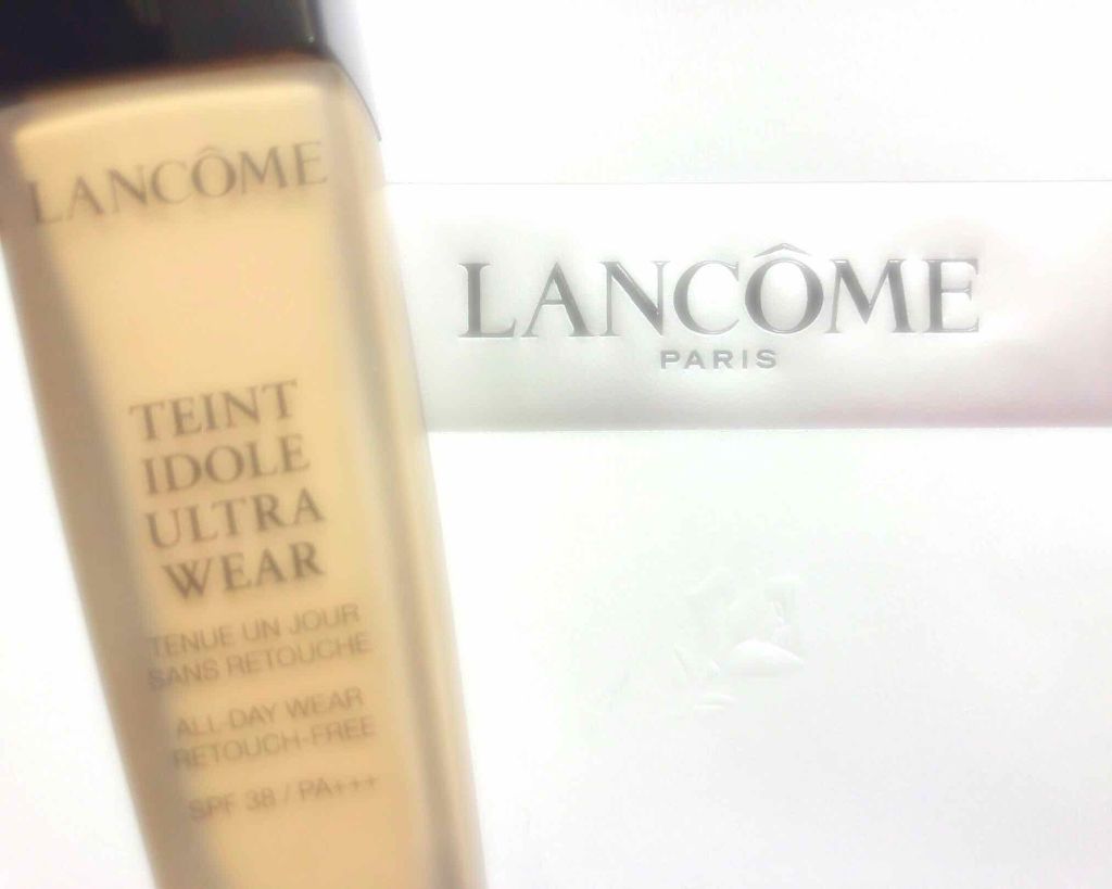 タンイドル ウルトラ ウェア リキッド/LANCOME/リキッドファンデーションを使ったクチコミ（1枚目）