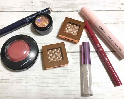 ひふみ on LIPS 「チークを使ってバーガンディメイク🍷...MACのミネラライズブ..」(3枚目)