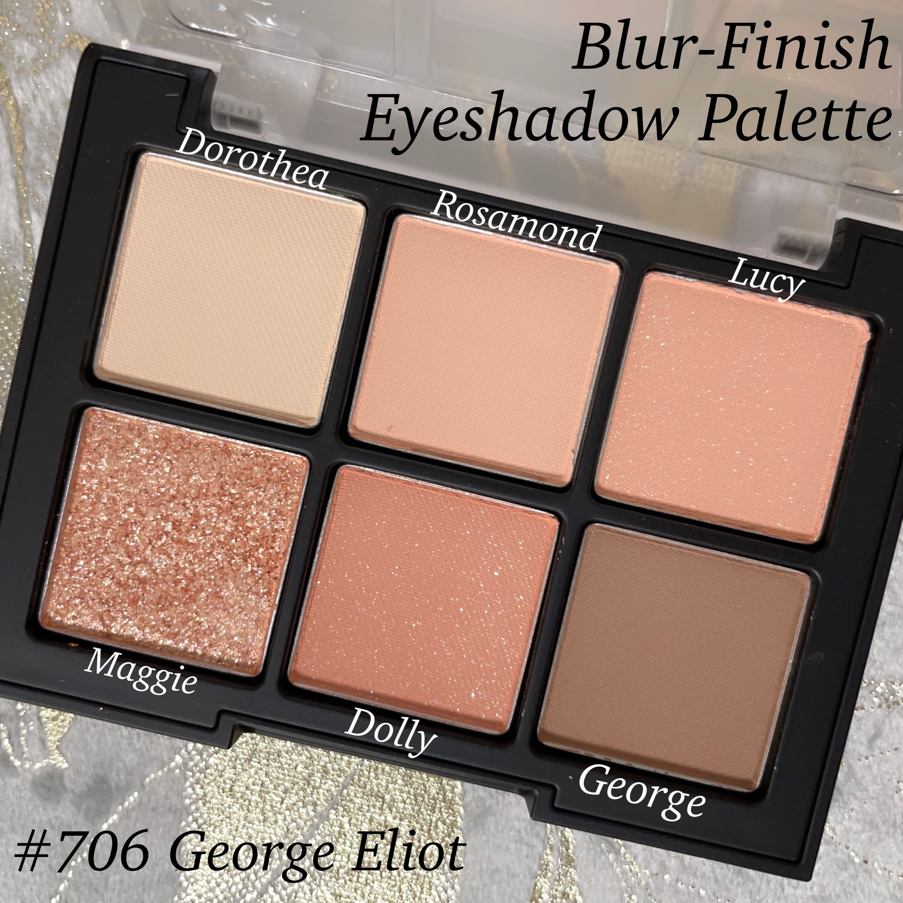 ブラーフィニシュシャドウパレット/Dinto/アイシャドウパレットを使ったクチコミ（2枚目）