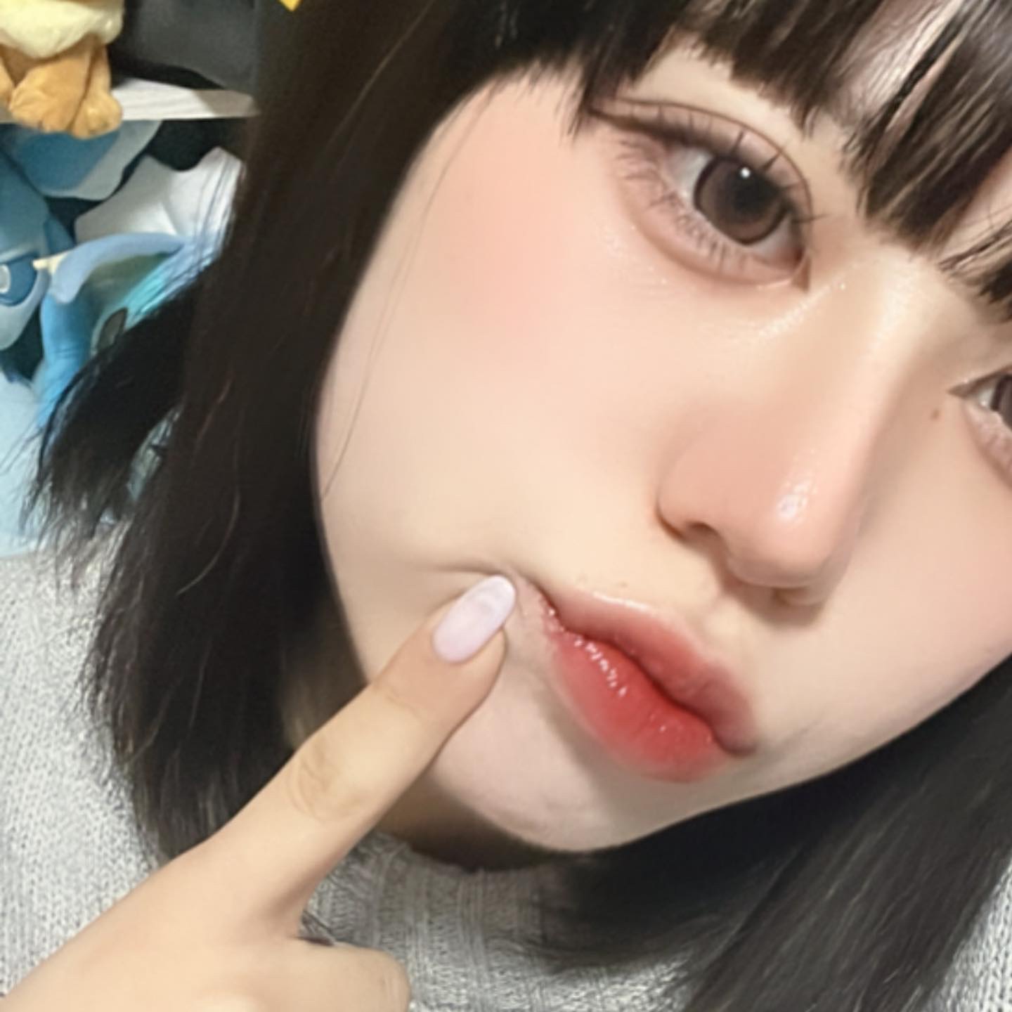 ウォーターリフレクティングリップティント/INTO U/リップティントを使ったクチコミ（1枚目）