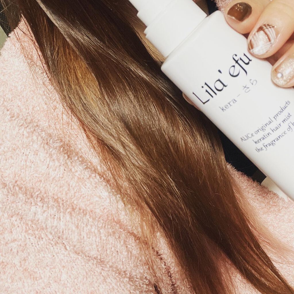 ケラさら/Lila efu/ヘアミストを使ったクチコミ（3枚目）