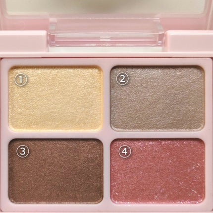 デイジードール アイカラー パレット/DAISY DOLL by MARY QUANT/アイシャドウパレットを使ったクチコミ(4枚目)
