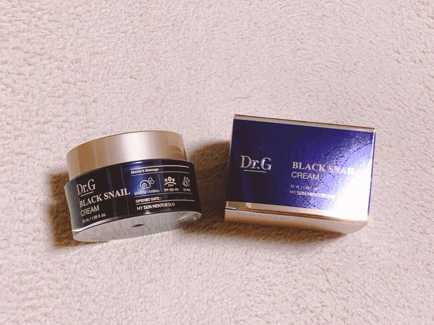 ブラックスネイル クリーム/Dr.G/フェイスクリームを使ったクチコミ(5枚目)