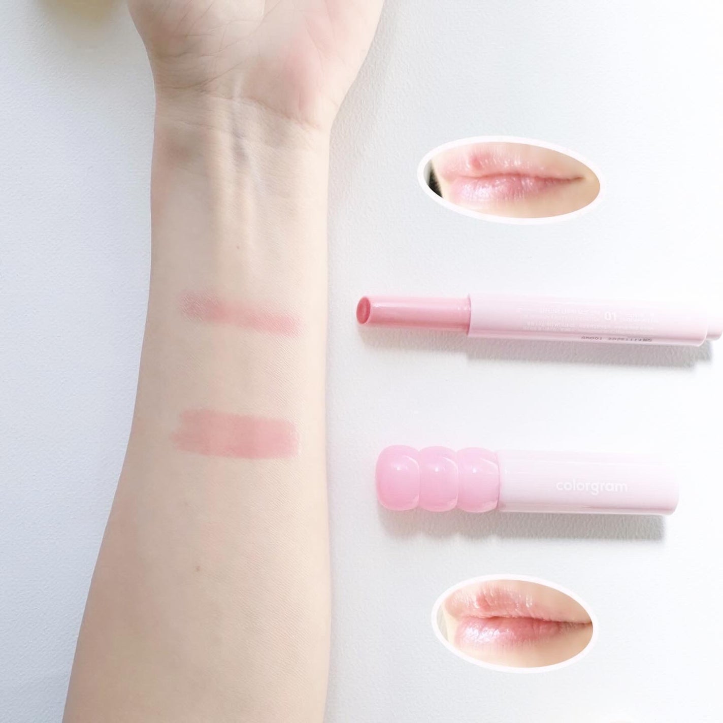 タンフルグラスグロス/Colorgram/リップグロスを使ったクチコミ(4枚目)